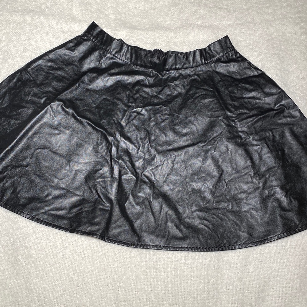 Shein Faux Leather Skirt